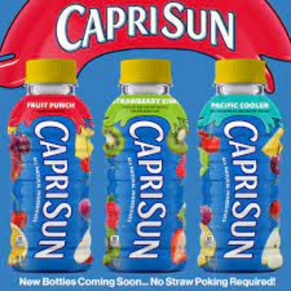 Capri Sun Juice Drink – 355ml Cans (USA Import) - Natural, Beverage, Fruit, Sugar