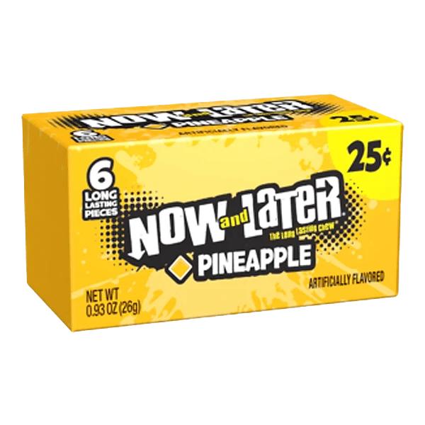 Now and Later 6-Chew Candy – 2 Packs (12 Chews Total) | All 8 Flavours | Classic American Favourite