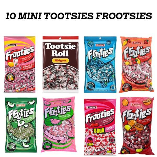 Tootsie Frooties – Mix & Match 10 Sweets for 45p