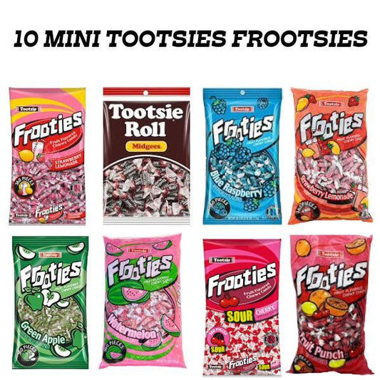 Tootsie Frooties – Mix & Match 10 Sweets for 45p
