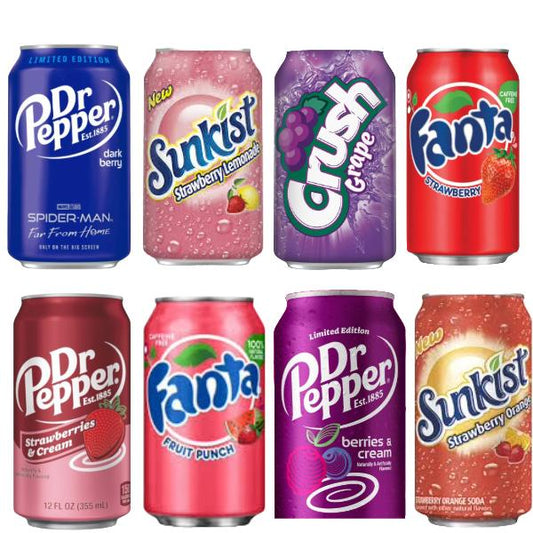 American Sodas – Classic & Iconic Soft Drinks from the USA (PERFECT FOR SUMMER)