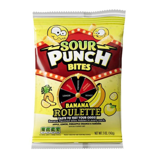 Sour Punch Banana Roulette – Tangy, Chewy Candy Adventure