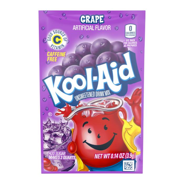 KOOL AID 48 SATCHETS (BOX) MULTIPLE FLAVOURS AVAILABLE  (POWDERED WATER SATCHETS)