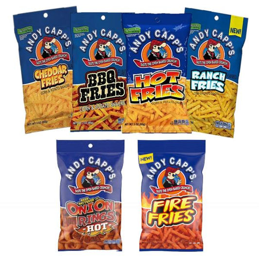 Andy Capp’s Corn & Potato Chips – A Crunchy, Flavour-Packed Snack! - Salt Sugar