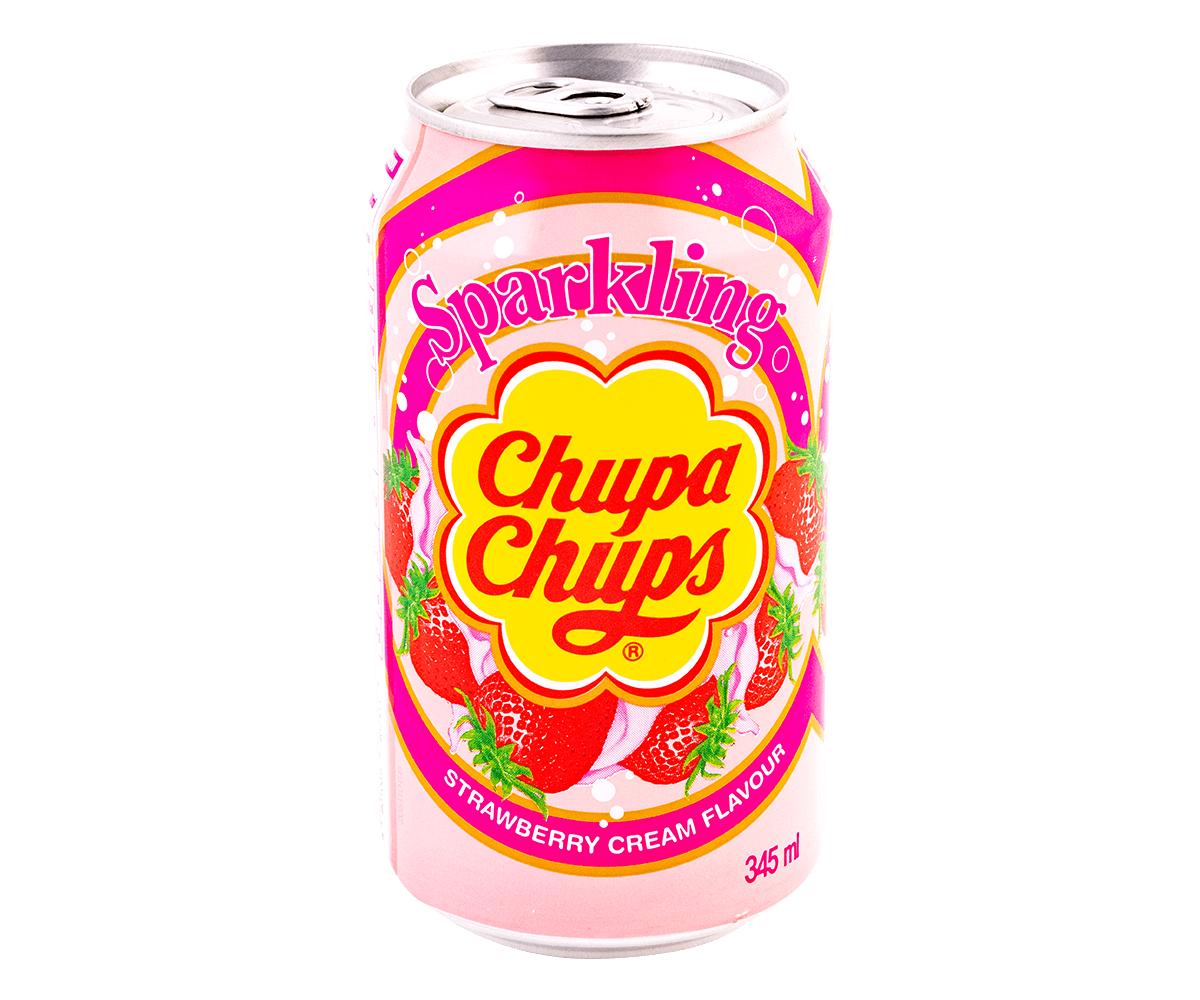 Korean Chupa Chups Sparkling Drinks: Lollipop Flavors in Every Fizzy Sip!