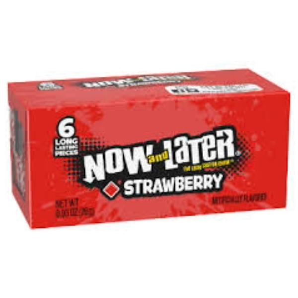 Now and Later 6-Chew Candy – 2 Packs (12 Chews Total) | All 8 Flavours | Classic American Favourite