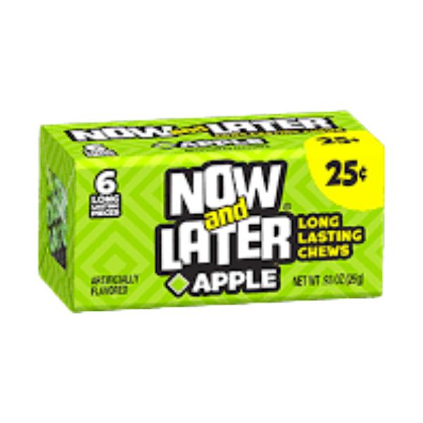 Now and Later 6-Chew Candy – 2 Packs (12 Chews Total) | All 8 Flavours | Classic American Favourite