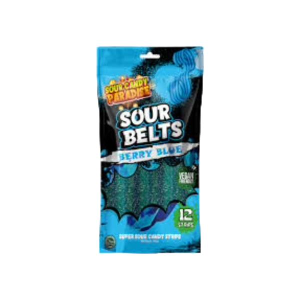 Sour Belts USA 100 g – Tangy, Chewy Sour Fun!