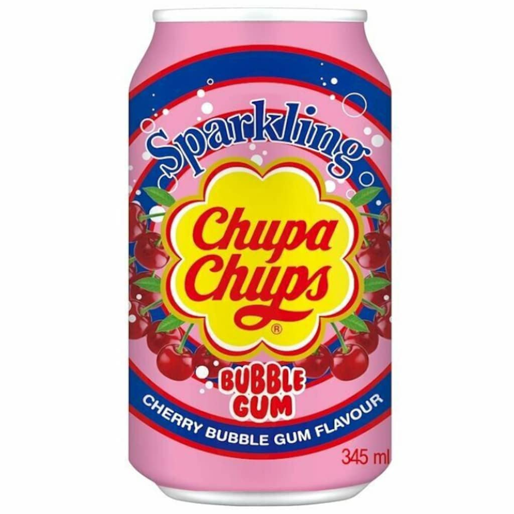 Korean Chupa Chups Sparkling Drinks: Lollipop Flavors in Every Fizzy Sip!