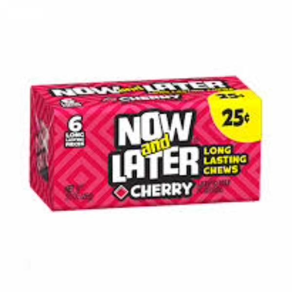 Now and Later 6-Chew Candy – 2 Packs (12 Chews Total) | All 8 Flavours | Classic American Favourite