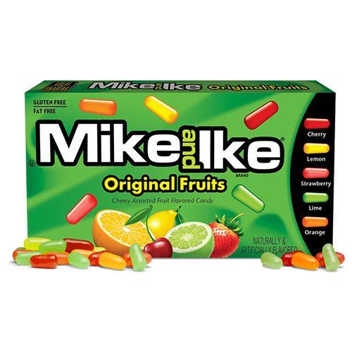 Mike and Ike Theatre Boxes (Multiple Flavours) (US) (120g) sweets Candy Snack Chewy Artificial