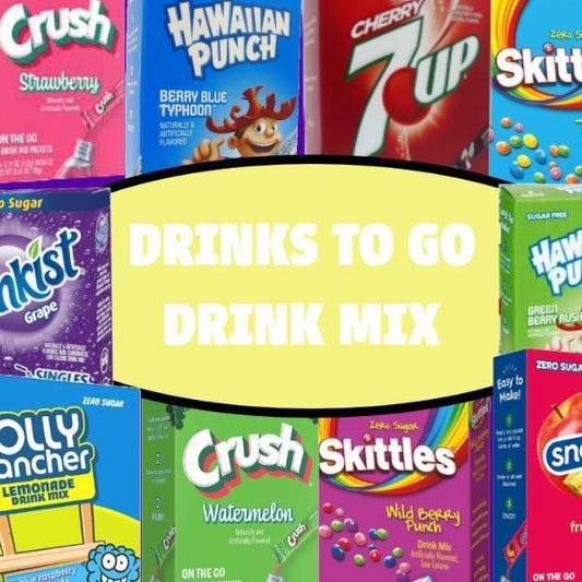 100+ FLAVOURS American Drinks To-Go – ZERO SUGAR! LOW CALORIE