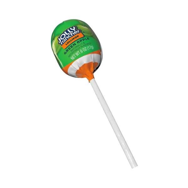 Jolly Rancher Filled Lollipops 4 lollipops – Bursting with Flavour! - Sweet, Candy, Snack, Apple, Cherry, Grape, Watermelon