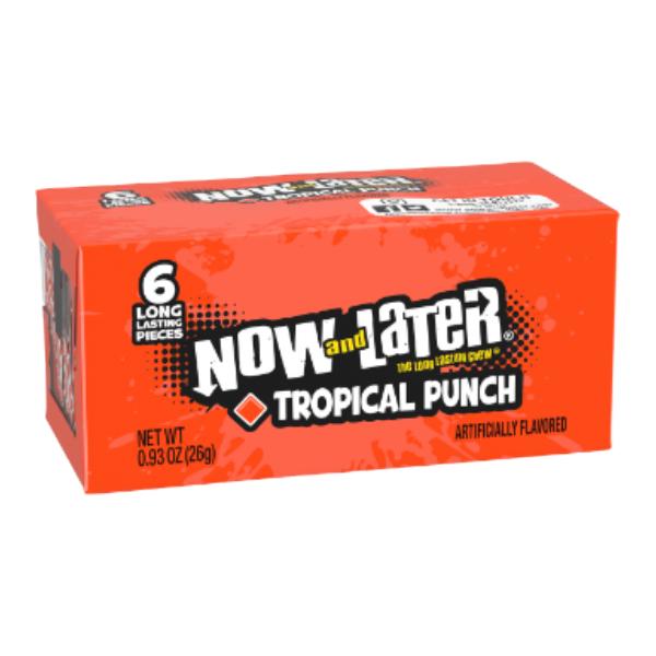 Now and Later 6-Chew Candy – 2 Packs (12 Chews Total) | All 8 Flavours | Classic American Favourite