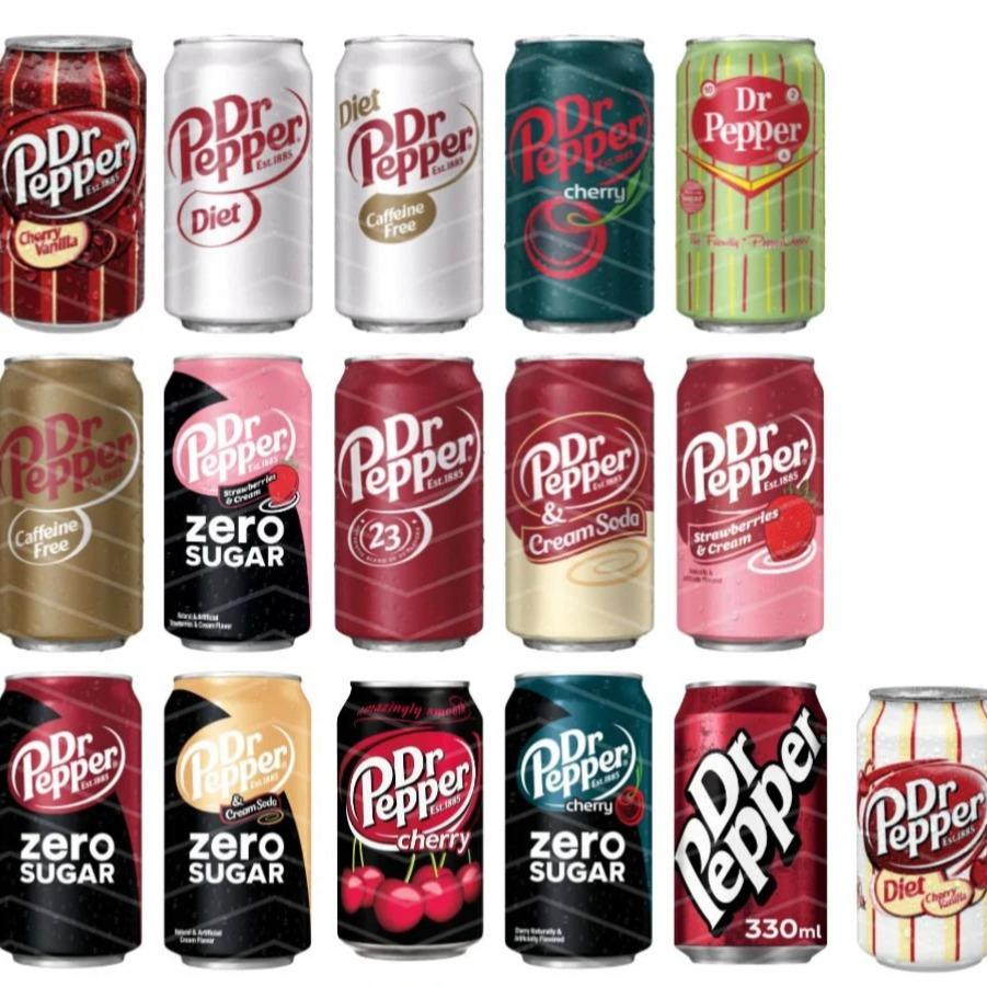 American Dr Pepper's (Multiple Flavours)