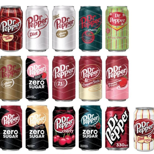 American Dr Pepper's (Multiple Flavours)