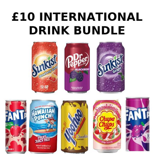 7 International Drinks 355ml Cans for £10