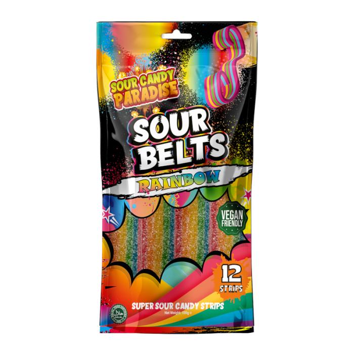 Sour Belts USA 100 g – Tangy, Chewy Sour Fun!