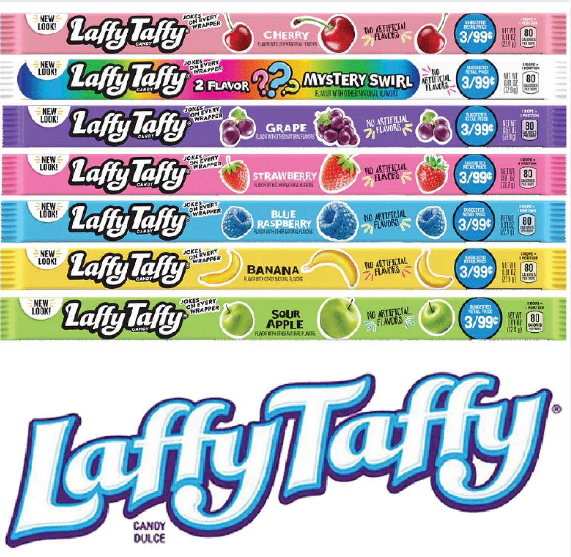 Laffy Taffy Ropes –  Mixed Flavours - Fun, Chewy, and Full of Flavour!