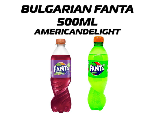 Bulgarian Fanta Flavours – 500ml Bottles Beverage Natural
