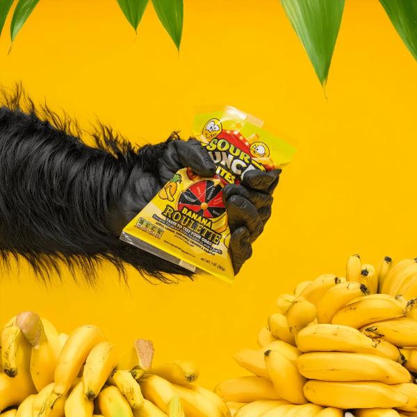 Sour Punch Banana Roulette – Tangy, Chewy Candy Adventure