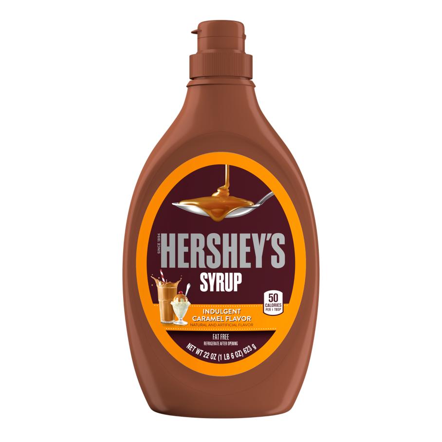 Hershey’s Sundae Dream Syrups - Chocolate, Strawberry & Caramel Flavours - Sweet