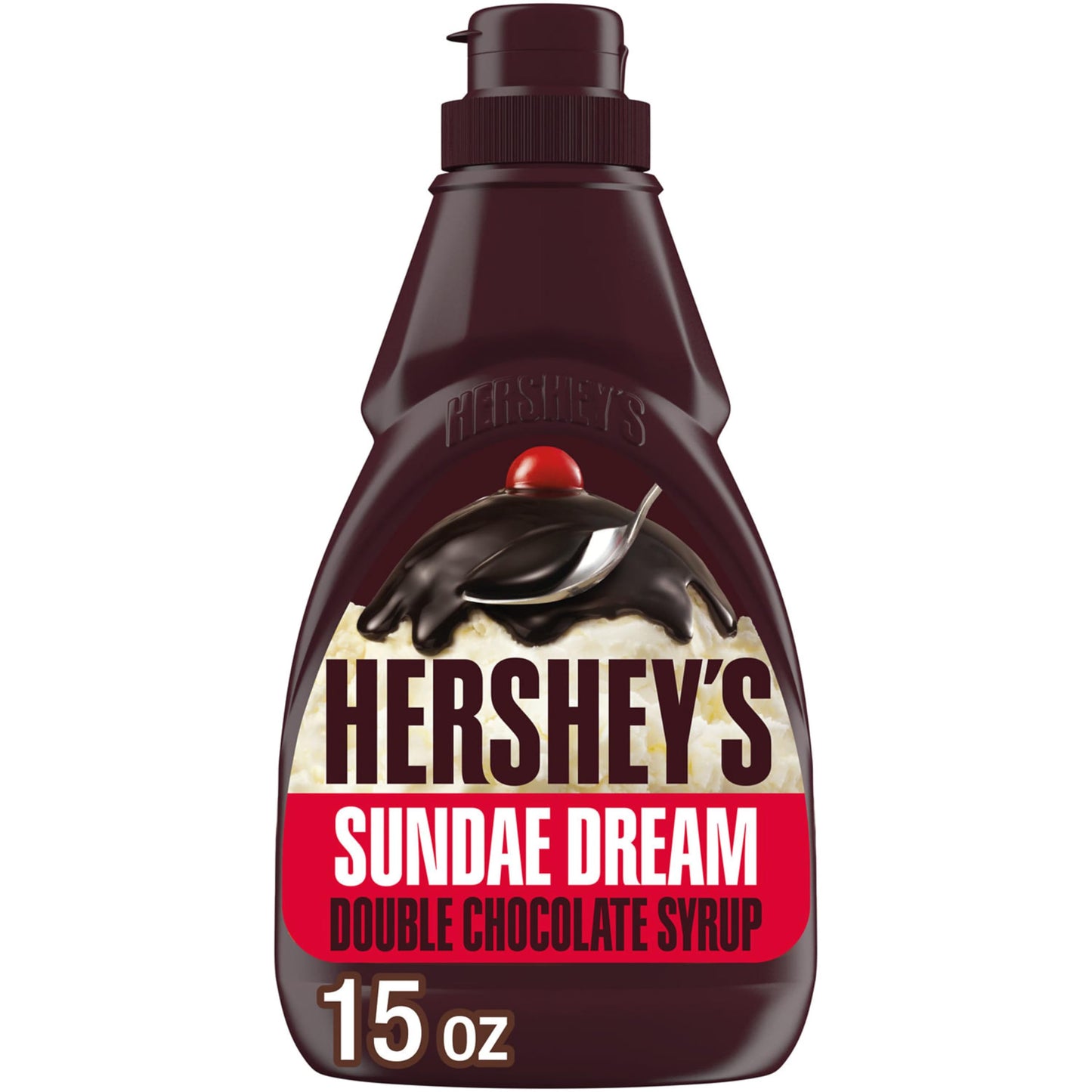 Hershey’s Sundae Dream Syrups - Chocolate, Strawberry & Caramel Flavours - Sweet